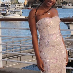 Strapless Prom Dress